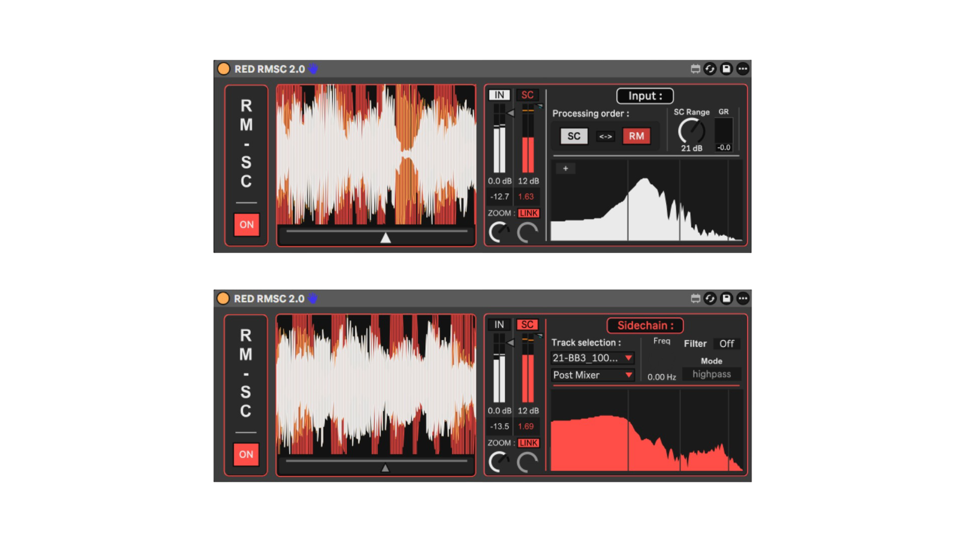 RED RMSC 2.0 - RM Sidechain Device